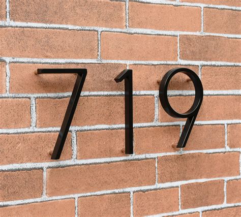 how to make metal house numbers|house letters metal 25.